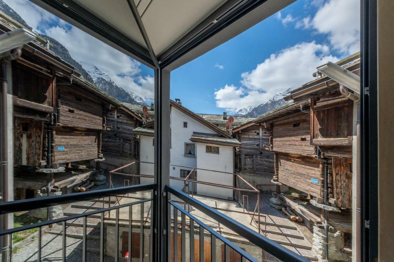 Hotel Heimatlodge Sankt Niklaus Bagian luar foto